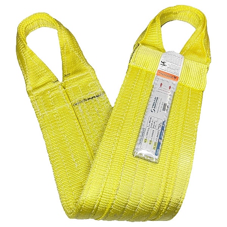 Web Sling,Flat Eye,8 ft L