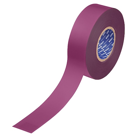 Floor Marking Tape,Purple,2"W,100ft