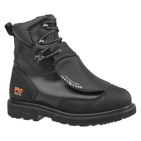 Men's 8-Inch Work Boot, 11 1/2 M, Black, 53530