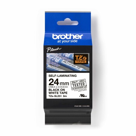 WraparoundLabel,White,Polyester,15/16inW