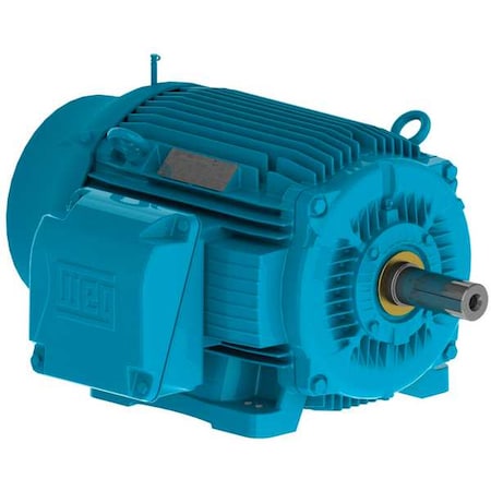 Three-Phase Severe Duty Motor, 15 hp HP, 254T Frame, 460V AC Voltage, 1,765 RPM Nameplate RPM