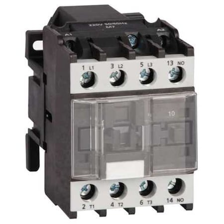 IEC Magnetic Contactor, 1NO, 240V AC, 3 P, Non-Reversing, Screw