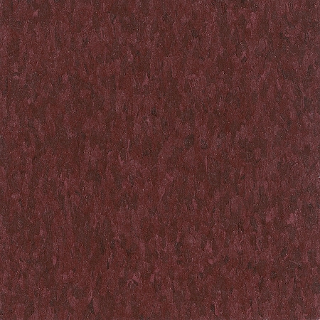 Vinyl Floor Tiles,12 in W,Crimson