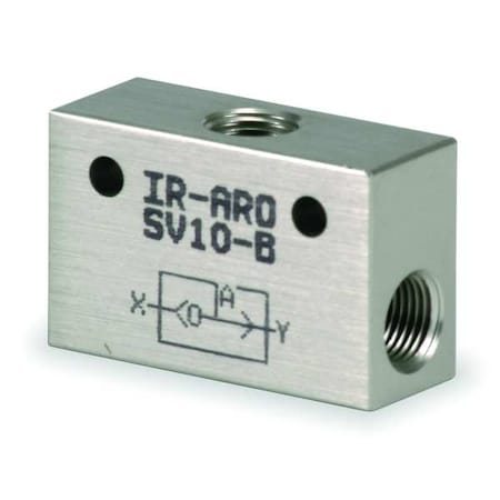 Shuttle Valve,1/4 in NPT