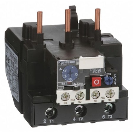 Overload Relay, 1NC/1NO, 30 A Min current, 40 A Max current, 1000V AC