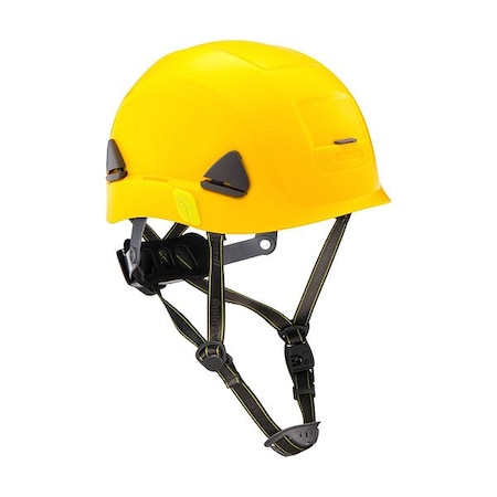 Climbing Helmet, HDPE, 8 Point Ratchet, Type 1, Class E, Type 2, Class E