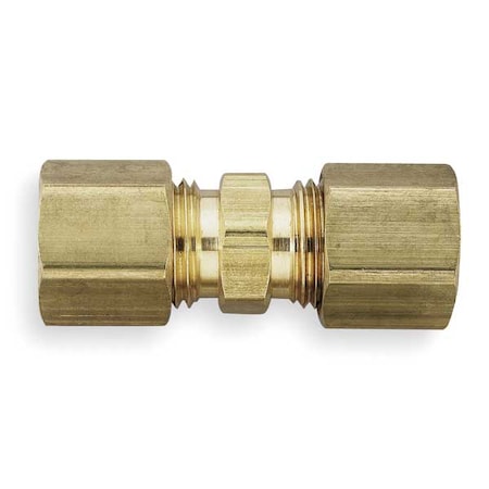 3/8" Compression Brass Union 10PK