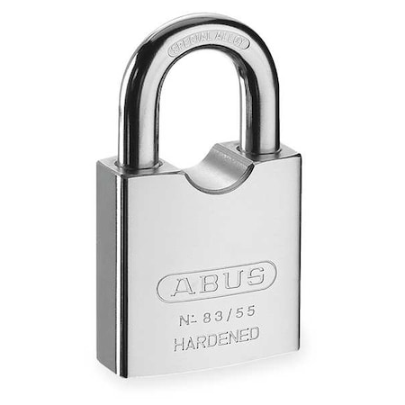 Padlock, Keyed Alike, Standard Shackle, Square Hardened Steel Body, Hardened Steel Shackle