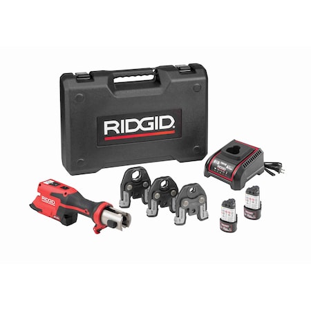RP 251 Compact Cordless Press Tool Kit, For 1/2 in to 1-1/2 in 12 V