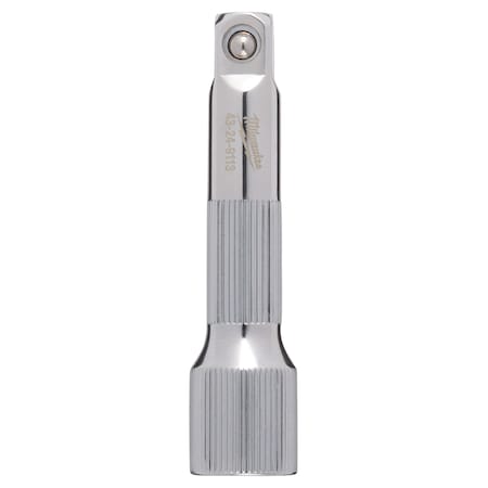 Socket Extension 3 in L, 1 Pieces, Chrome