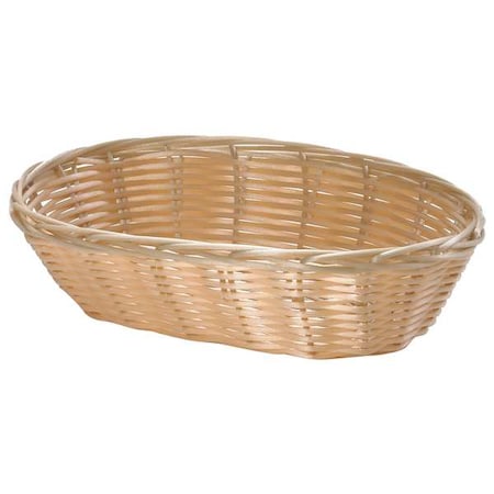 Handwoven Basket,Oval, Natural,PK12