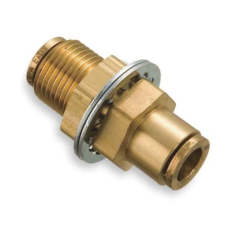 Strt,Brass,Push-Fit3/8in,NPTF3/8in