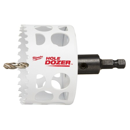 2-1/2" HOLE DOZER Bi-Metal Hole Saw with Arbor