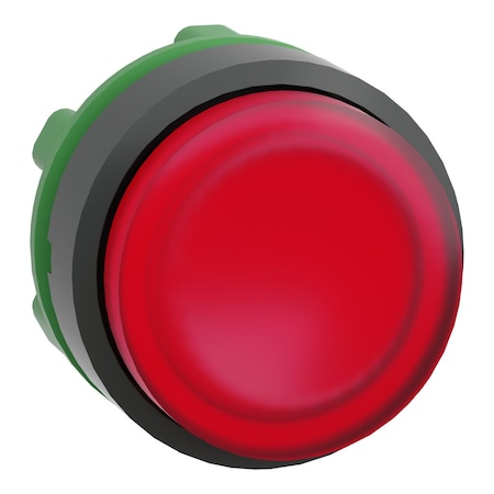 Illuminated Push Button Operator, 22 mm, Red