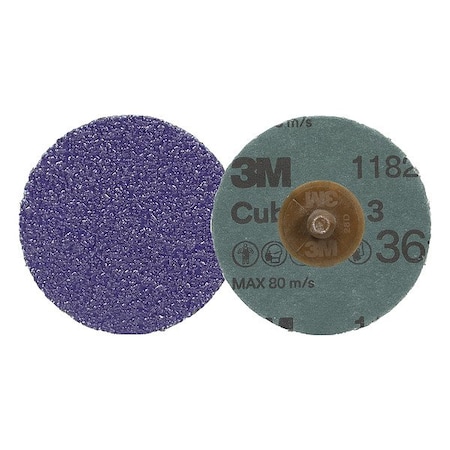 Quick-Change Disc,Ceramic,3 in Dia.,PK50