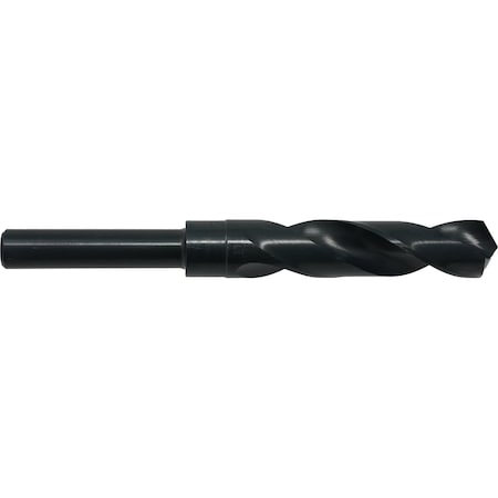 118 Degree Silver & Deming Dril with 1/2 Reduced Shank Chicago-Latrobe 190 Steam Oxide HSS RHS/RHC 1-15/64
