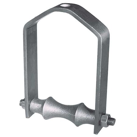 Pipe Roll with Steel Yoke,Cast Iron,3 In
