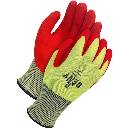 Cut Resistant Coated Gloves, Cut Level A6 ,Not Applicable ,Sandy ,L 1 PR