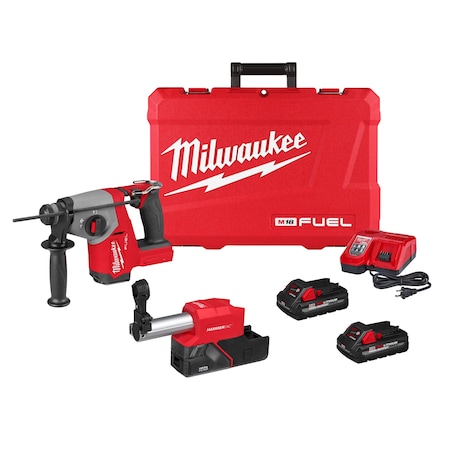 Rotary Hammer Kit,18V DC,1,400 RPM
