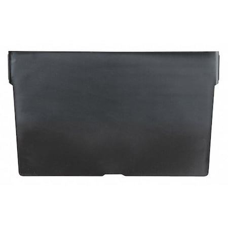 Plastic Dividers, Black, 3-5/8 in L x 2 -7/8 in H, 24 PK