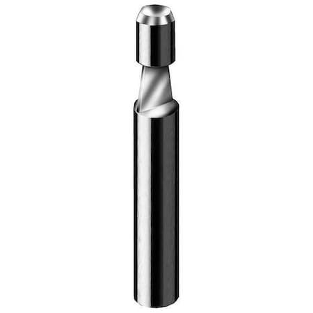 Router Bit, SC, 1/4 D, 1/4 Cut L, 1 Flute