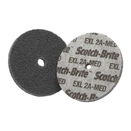 Unitized Wheel, 3 in Dia, 1/2 in W, 1/4 in Arbor Hole