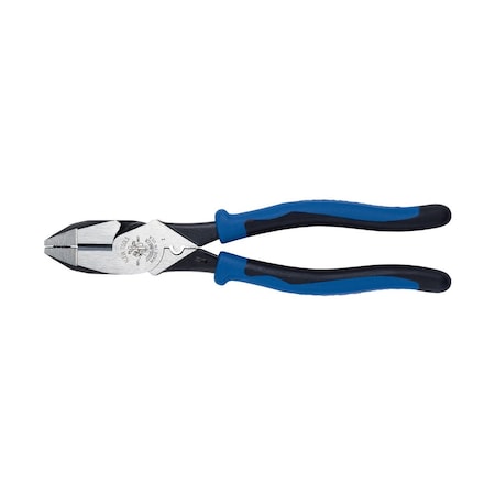 9 in 2000(TM) Linemans Plier High Leverage w/ Wire Crimper, Steel