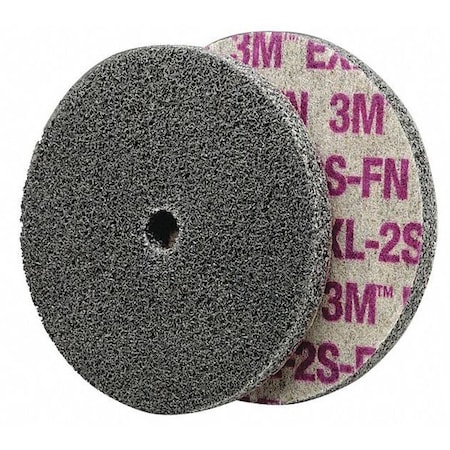 Unitized Wheel, 6 in Dia, 1/2 in W, 1/16 in Arbor Hole