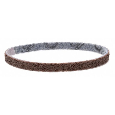 Sanding Belt, 1/2 in W, 18 in L, Non-Woven, Aluminum Oxide, Not Applicable Grit, Coarse, SE-BS