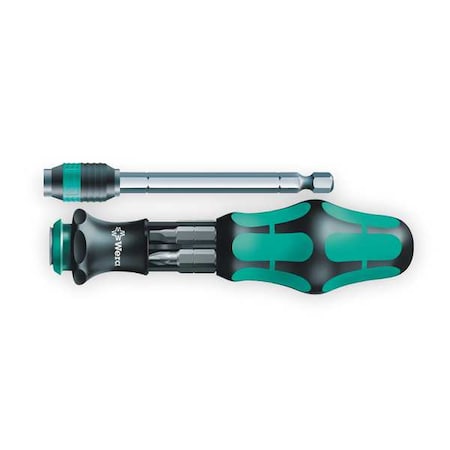Phillips, Slotted, Hexagon, External Hexagon Bit 7 1/2 in, Drive Size: 1/4 in , Num. of pieces:8