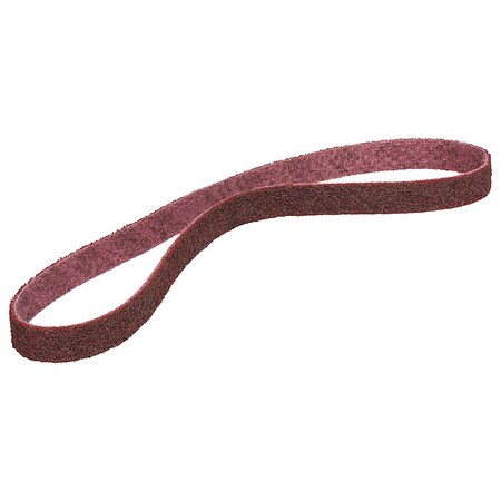 Sanding Belt, 3/4 in W, 20 1/2 in L, Non-Woven, Aluminum Oxide, Not Applicable Grit, Medium, SC-BS
