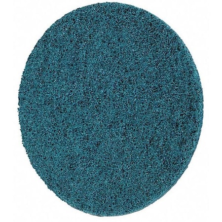 Hook-and-Loop Surface Conditioning Disc, 4-1/2" Dia, No Hole, Aluminum Oxide, Not Applicable Grit