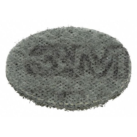 Hook-and-Loop Surface Conditioning Disc, 7" Dia, No Hole, Silicon Carbide, Not Applicable Grit