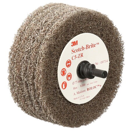 Flap Brush, 3" dia., 8000 RPM