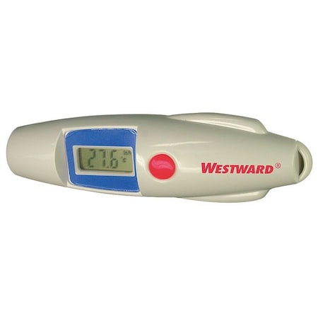 Infrared Thermometer, Single Dot Laser Sighting Fixed 0.95, -28 Degrees  to 230 Degrees F, LCD