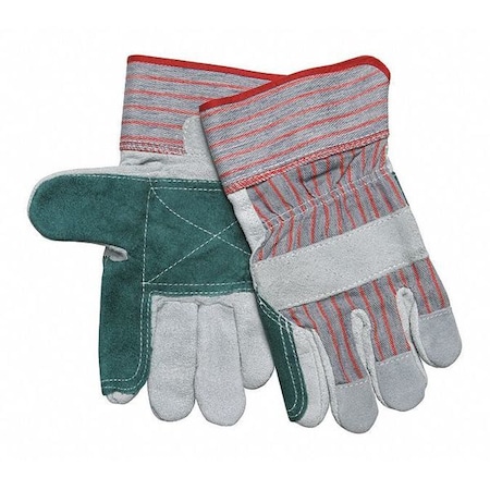 Shoulder Leather Double Palm XL,PK12, XL, 12 PK
