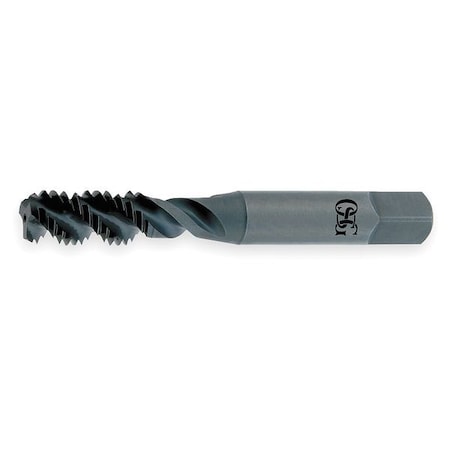 Straight Flute Hand Tap, 7/8"-9, Bottoming, 4 Flutes, UNC