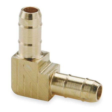 0.17" Barb Brass Union 90 Degree Elbow