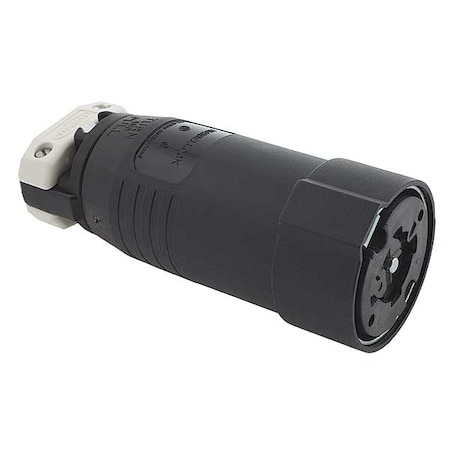 Locking Connector, Non-NEMA, 20/30 A, 250V DC/600V AC, Three Phase, 4 Pole, Screw Terminals