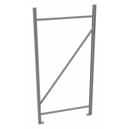 Upright Frame, 36 in D, 1 3/4 in W, Gray