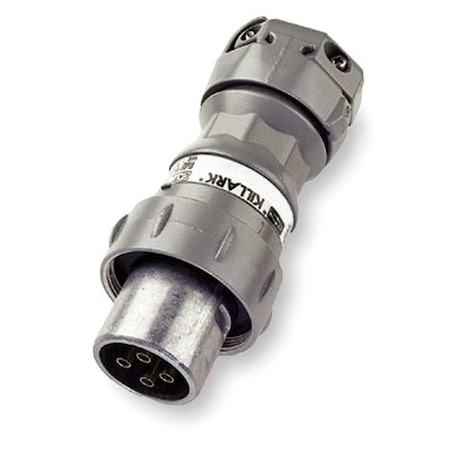 Pin & Slve Plug, 60A, 4P, 4W, 600VAC/250VDC