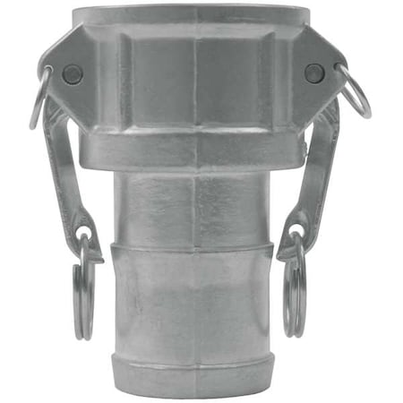 Coupler,2 In,250 psi,Forged Brass