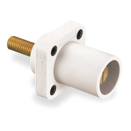 Receptacle,3R, 4X, 12K,Stud,White