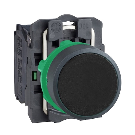 Push Button Operator, 22 mm, 1NO, Black