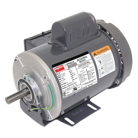 Capacitor-Start General Purpose Motor, 3/4 hp HP, 115/230V AC Voltage, 56 Frame