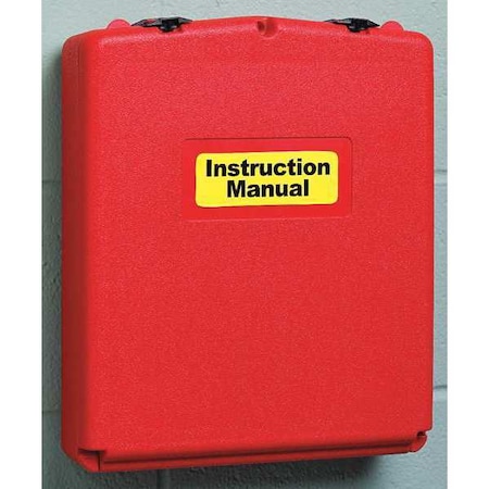 Document Box, Plastic, 13 1/8 in W, 15 3/4 in H