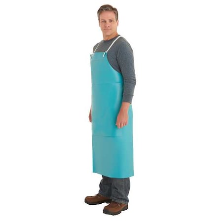 Apron, Vinyl, Green, 49 in, Universal