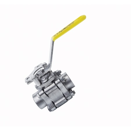 1" FNPT Stainless Steel Fire Safe Ball Valve Inline