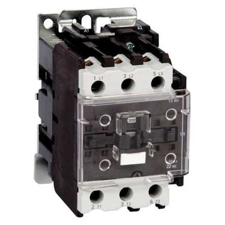 IEC Magnetic Contactor, 1NC/1NO, 24V AC, 3 P, Non-Reversing