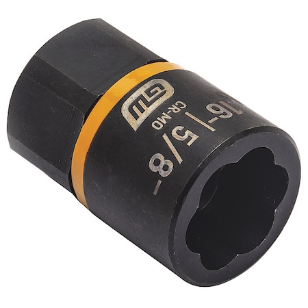 3/8" Drive Bolt Biter Impact Extraction Socket 16- mm (5/8-")